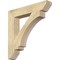 Ekena Millwork Imperial Slat Rough Sawn Bracket, Douglas Fir, 6"W x 36"D x 36"H BKT06X36X36IMP06RDF - alternate 1